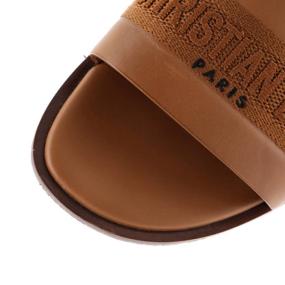 Christian Dior Women'S Dway Flat Sandals Leather