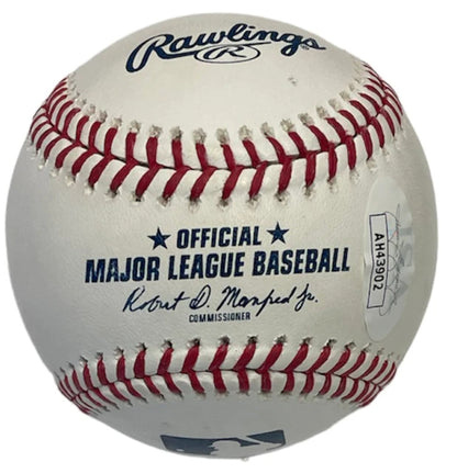 Charles Johnson Autographed Baseball (Jsa)