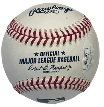 Charles Johnson Autographed Baseball (Jsa)