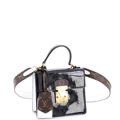 Louis Vuitton Spring Street Nm Handbag Monogram Vernis With Monogram Canvas