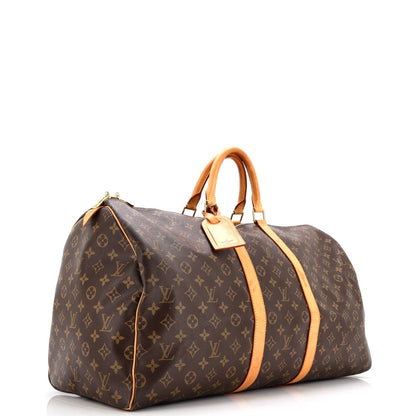 Louis Vuitton Keepall Bag Monogram Canvas 55