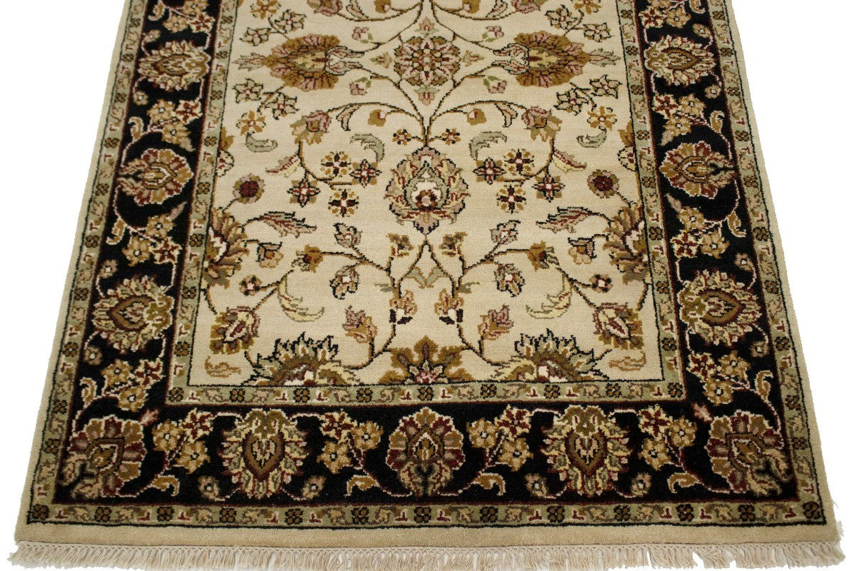 Hand knotted classic floral oriental area rug home decor carpet foyer