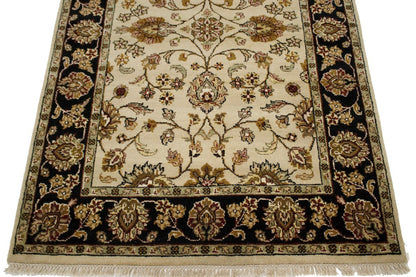 Hand knotted classic floral oriental area rug home decor carpet foyer