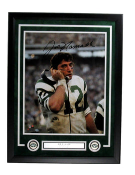 Joe Namath Hof Signed 16X20 Photo New York Jets