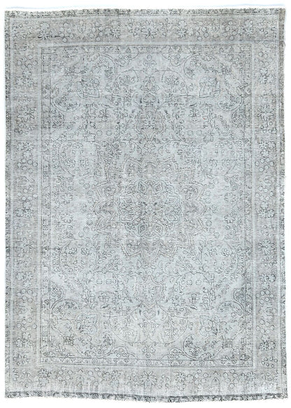 6'7X9 ft Antique Overdyed Distressed Vintage