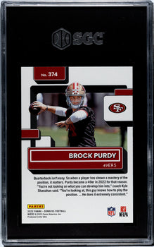 Brock Purdy 2022 Panini Donruss Rated Rookie #374