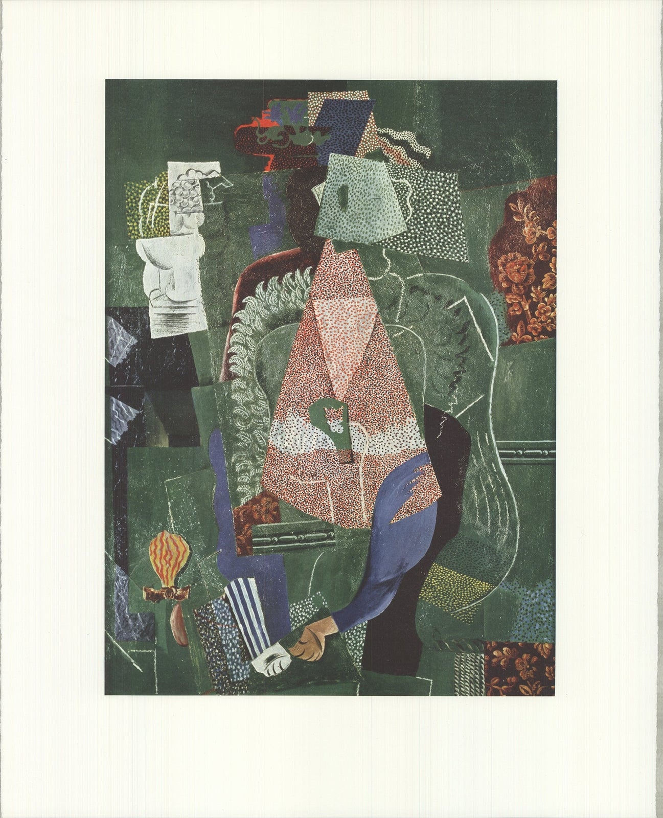 Pablo Picasso Portrait De Jeune Fille " Offset Lithograph Cub