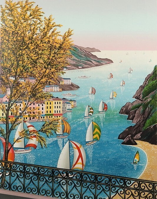 Fanch Ledan (France) - Seascape Original