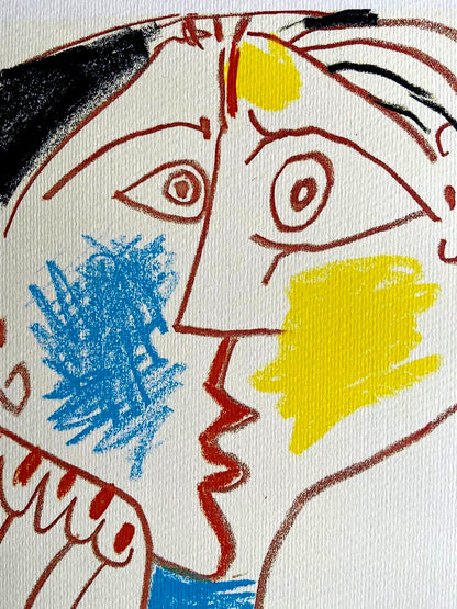 Pablo Picasso Lithograph Coa Signed In Pen Numbered In Pencil Art