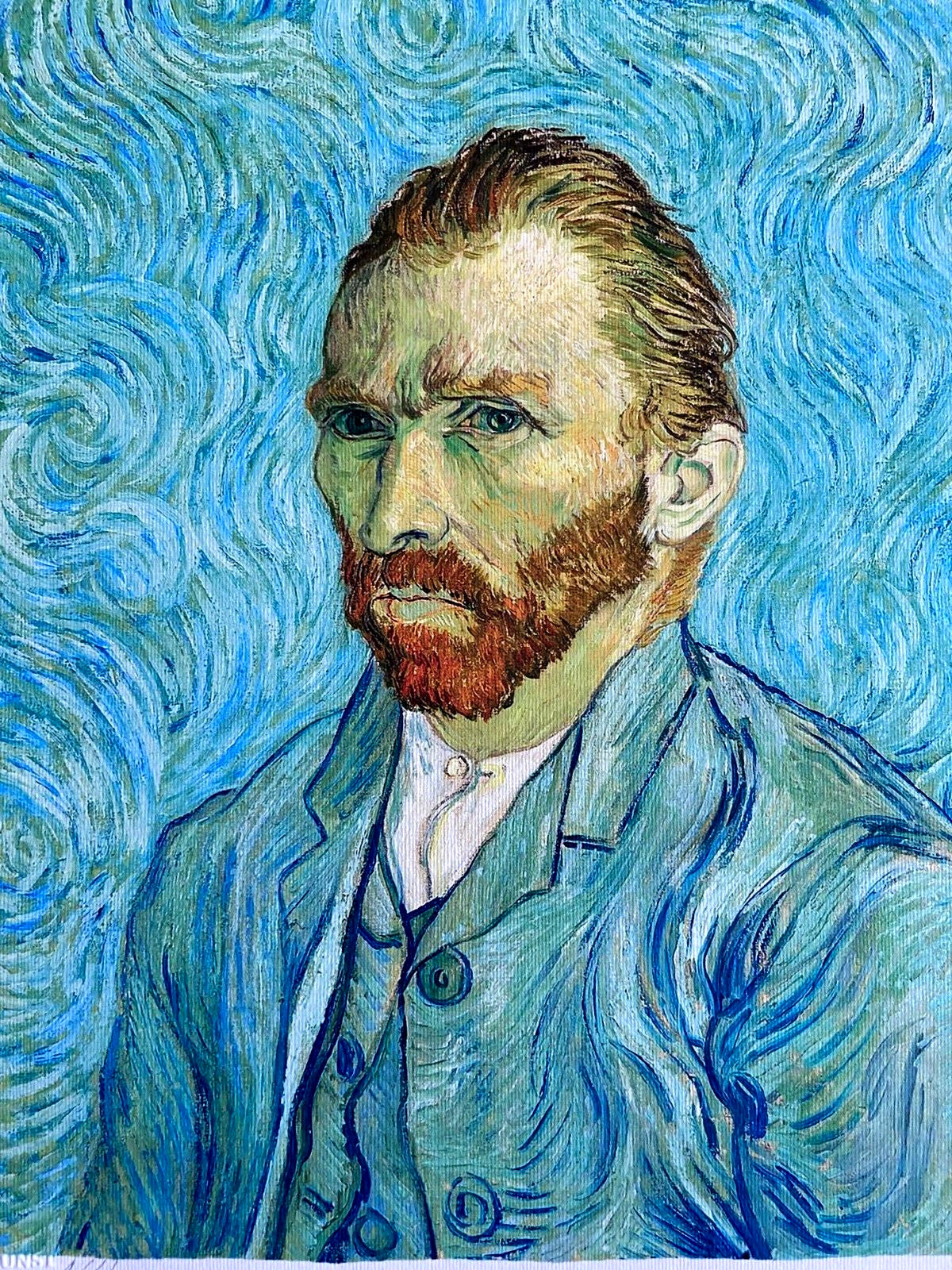 Vincent Van Gogh Lithograph From A Painting Coa Signed Numbered Egon Schiele