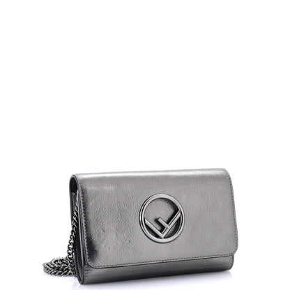 Fendi F Is Fendi Wallet On Chain Leather Mini
