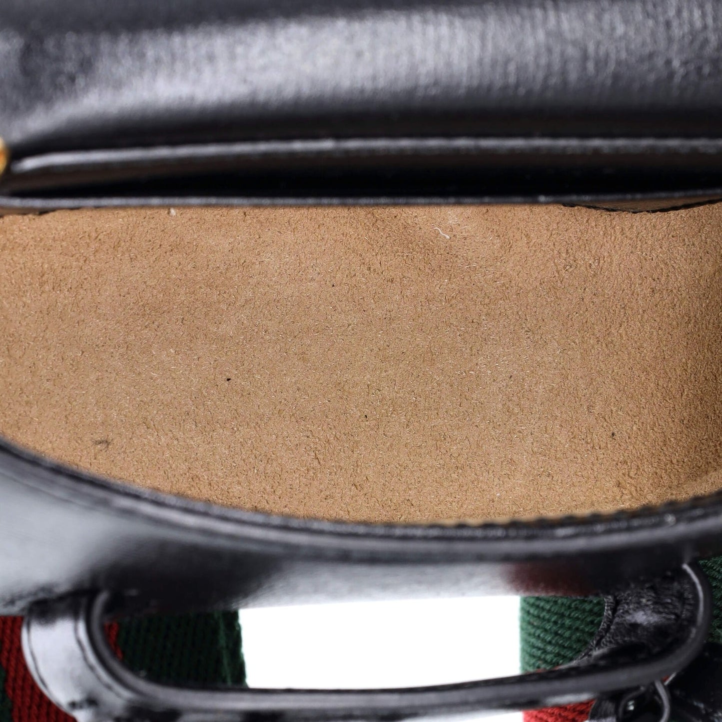 Gucci Horsebit 1955 Shoulder Bag Leather Super Mini