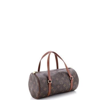 Louis Vuitton Papillon Handbag Monogram Canvas 26