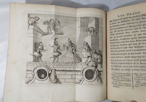 Les Chats  Moncrif  1727 First Edition  Worlds First Book On Cats  Complete