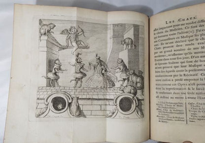 Les Chats  Moncrif  1727 First Edition  Worlds First Book On Cats  Complete
