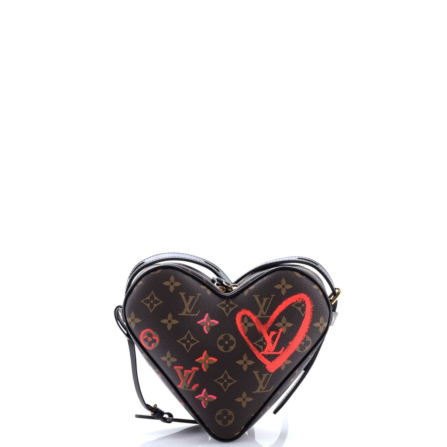 Louis Vuitton Coeur Handbag Limited Edition Fall In Love Monogram Canvas