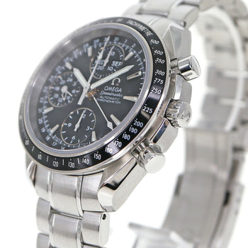 Omega Speedmaster Triple Calendar 3220.5 Black Men'S Used Watch #51120