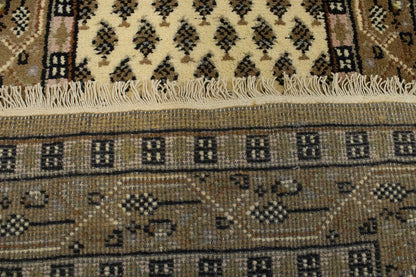 Floral Oriental Runner Rug Allover Design Wool