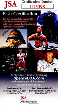 Ray Meyer Autographed Hand Filled Out Survey Page (Jsa)