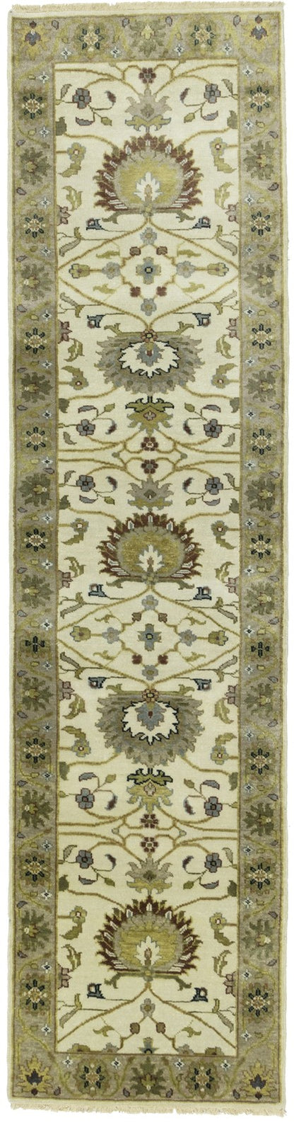 2'6X10 Ft Handmade Peshawar Runner Rug Oriental