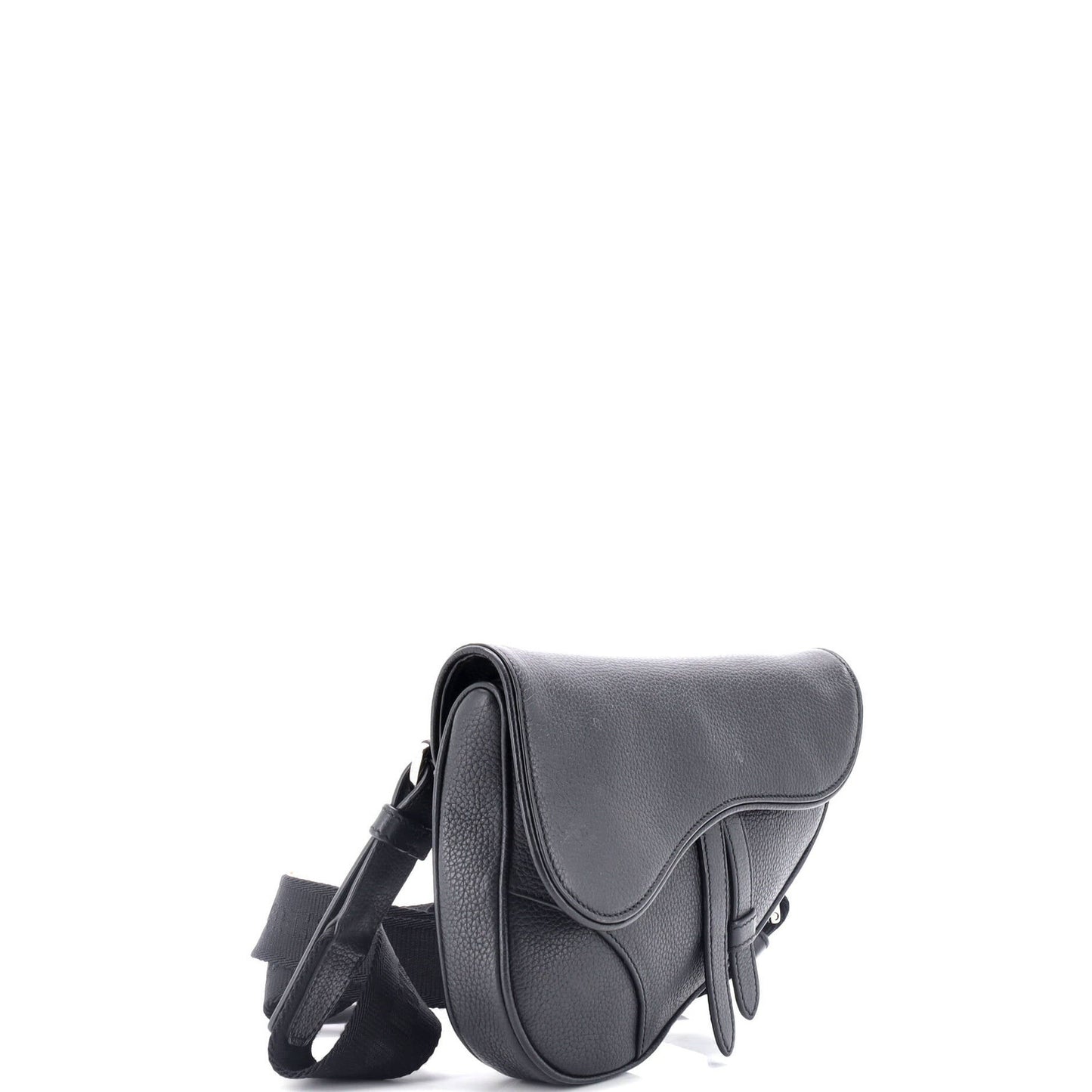 Christian Dior Saddle Crossbody Bag Leather Mini