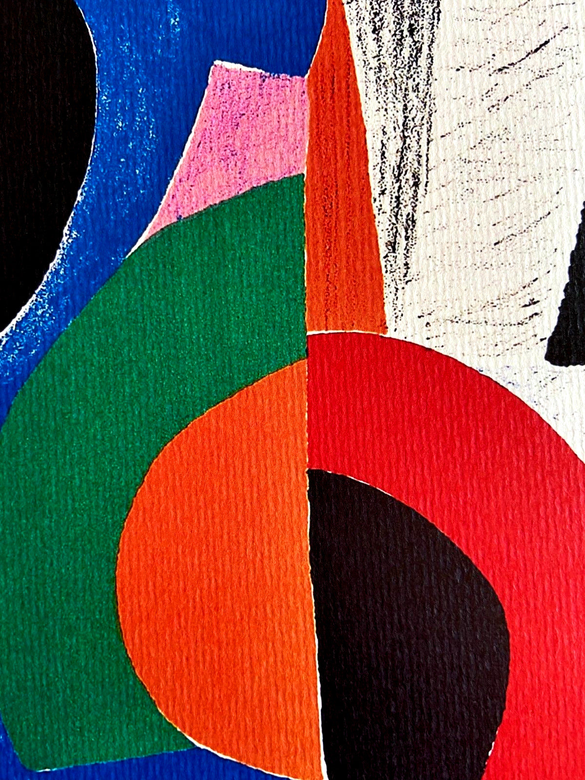 Sonia Delaunay Lithograph Coa Signed Op Numbered