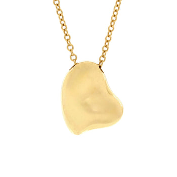 Tiffany & Co. Elsa Peretti Full Heart Necklace 18K Yellow Gold