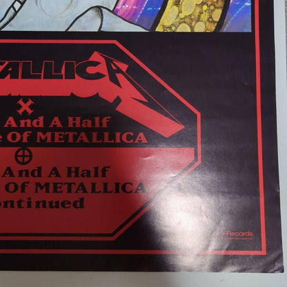 #1 pushead metallica promo B2 poster