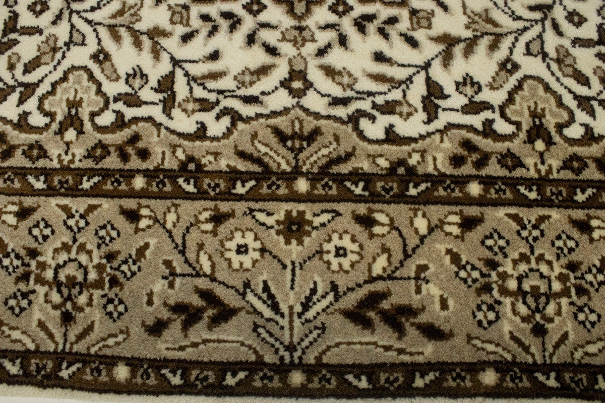 3X4 Handmade Small Classic Kirman Floral Rug Wool Oriental Area Decor Carpet