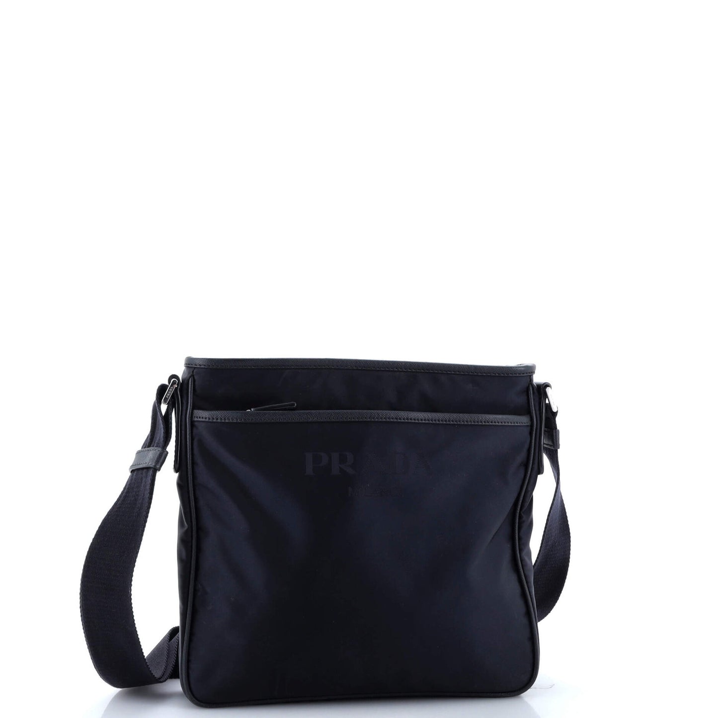 Prada Front Pocket Messenger Bag Tessuto Medium