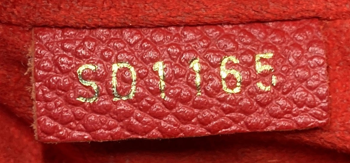 Louis Vuitton Twice Handbag Monogram Empreinte Leather