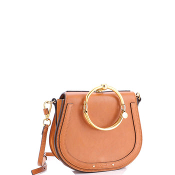 Chloe Nile Crossbody Bag Leather Medium