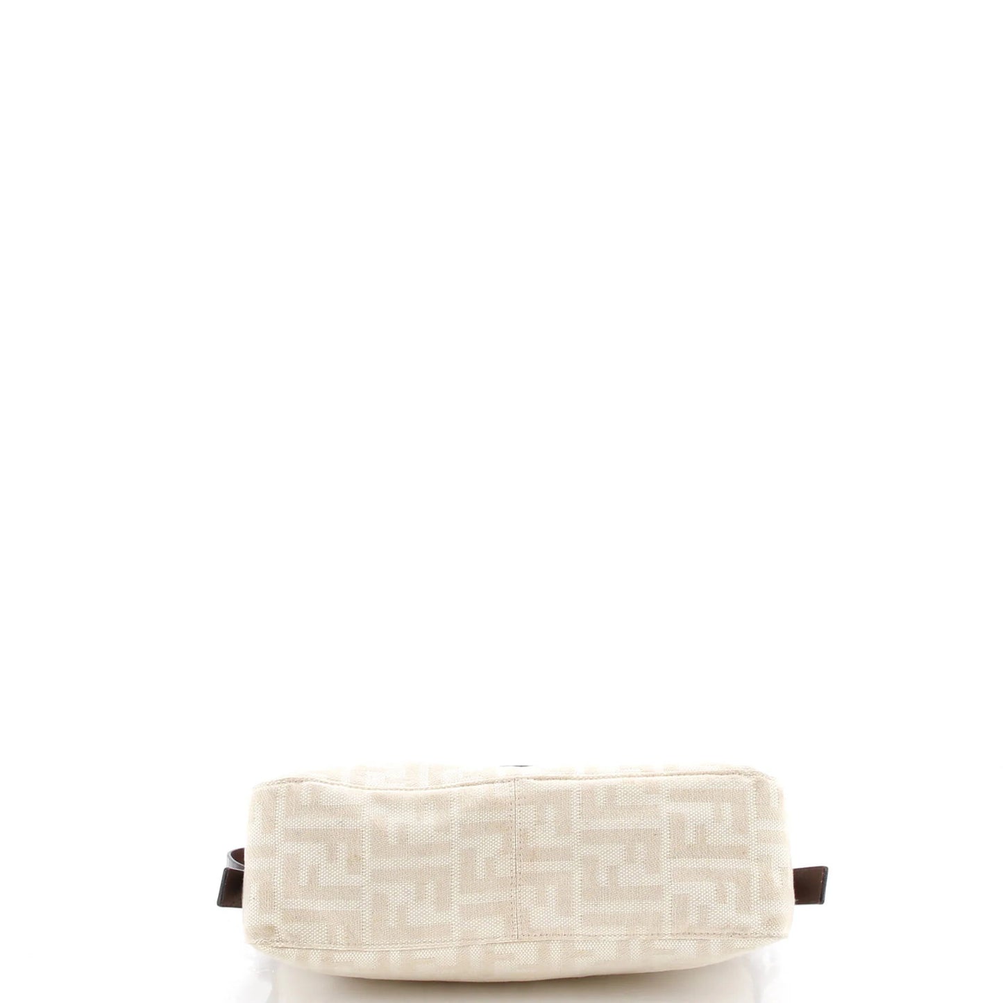 Fendi Vintage Pocket Shoulder Bag Zucca Canvas Small