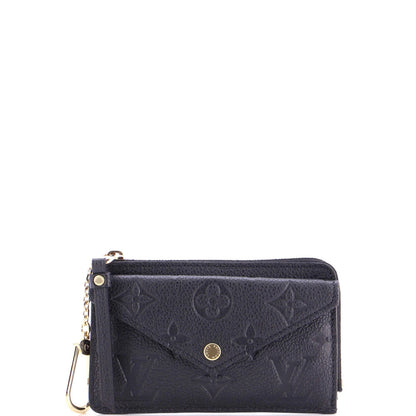 Louis Vuitton Recto Verso Card Holder Monogram Empreinte Leather