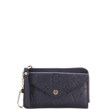 Louis Vuitton Recto Verso Card Holder Monogram Empreinte Leather