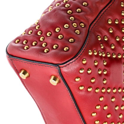 Christian Dior Supple Lady Dior Bag Cannage Studded Lambskin Mini