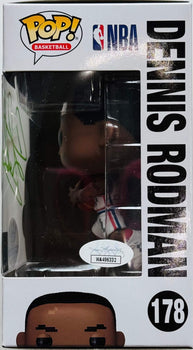 Dennis Rodman Autographed Nba Jam Le/5000 Funko Pop #178 (Jsa)
