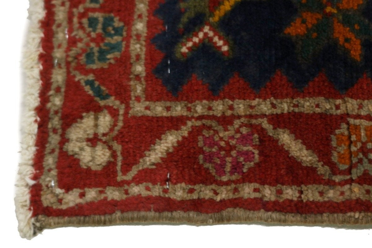 Semi-Antique Handmade Tribal Animal Design Oriental Rug Home Decor Carpet 3X5 ft