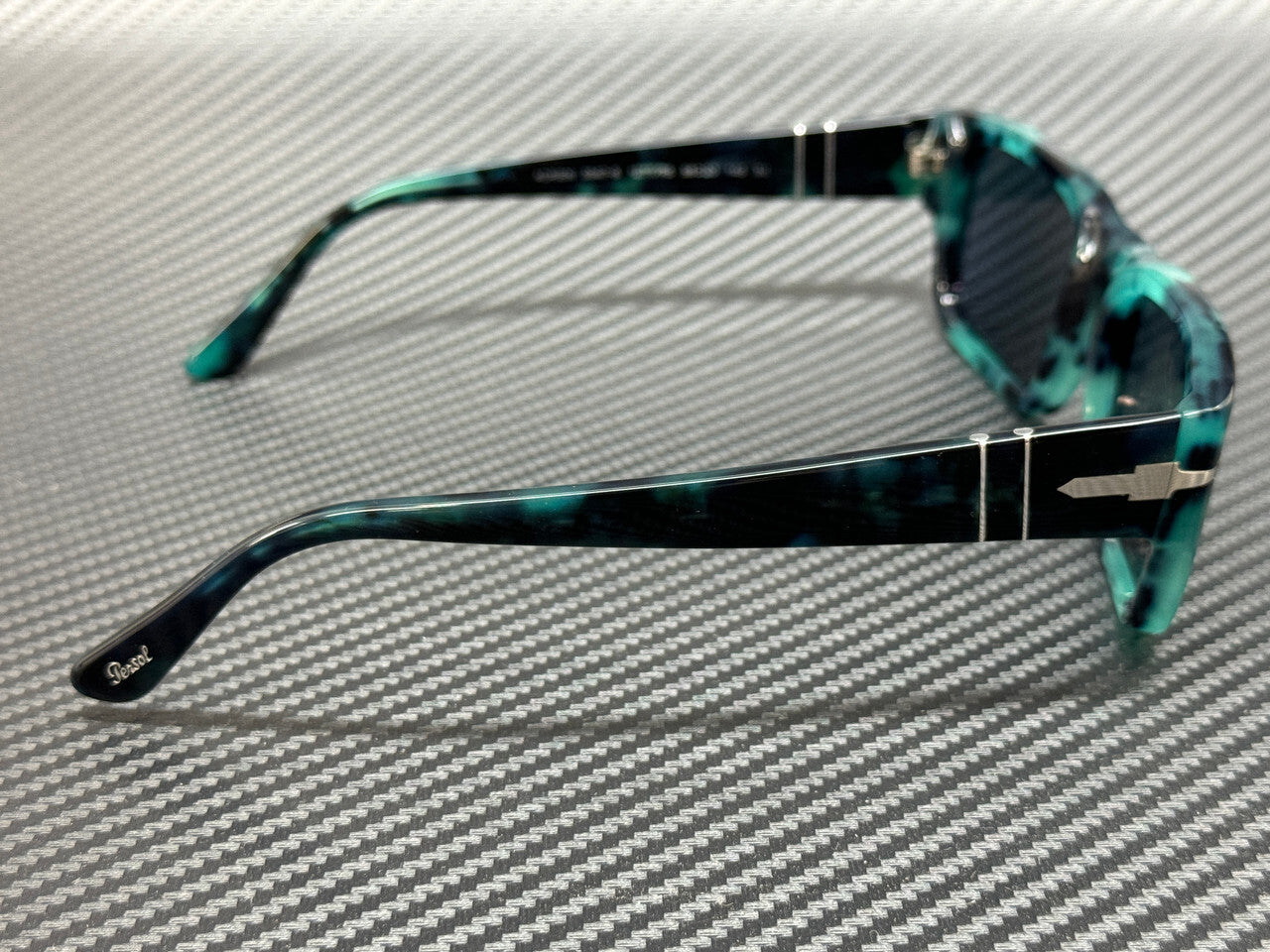 PERSOL PO3347S 1211R5 Havana Blue Unisex 55 mm