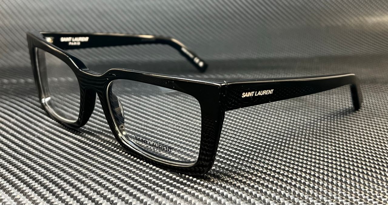 SAINT LAURENT SL 554 001 Black Women's 54 mm