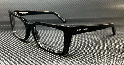 SAINT LAURENT SL 554 001 Black Women's 54 mm