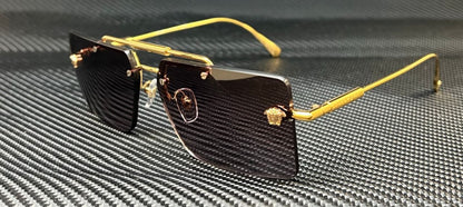 VERSACE VE2245 10028H Gold Violet Gradient Women's 60 mm Sunglasses
