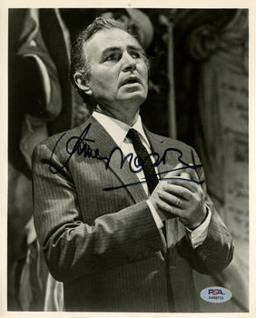 James Mason Signed/Auto 8X10 B/W Photo Actor 