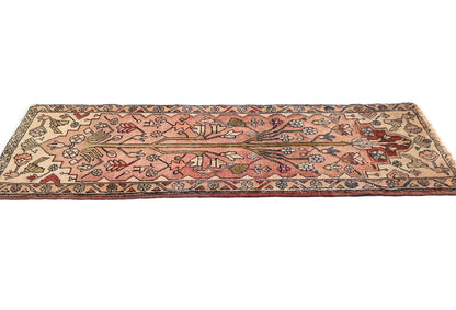 Semi Antique Serapi Oriental Rug 2X5 ft Wool