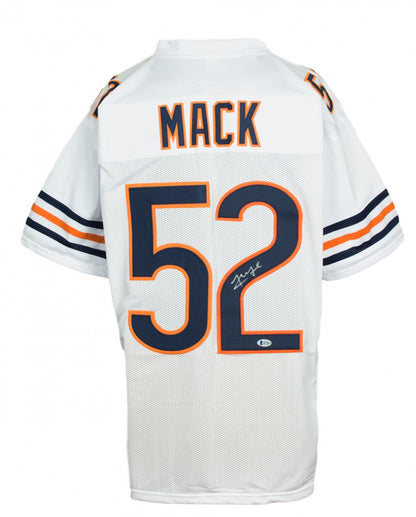 Khalil Mack Signed Chicago Bears Custom Football