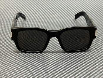 Saint Laurent Sl 617 001 Black Grey Medium Men'S