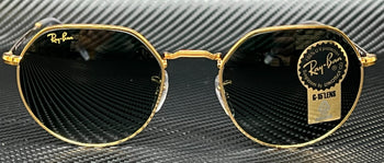 Ray Ban Rb3565 919631 Gold Round 51 Mm Unisex