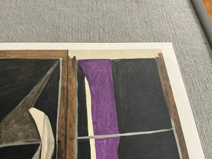 Pablo Picasso Musee Cantini " Lithograph Cubism Purple Pablo Pica