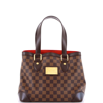 Louis Vuitton Hampstead Handbag Damier Pm