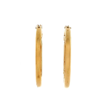 Louis Vuitton Louise Hoop Earrings Metal Gm